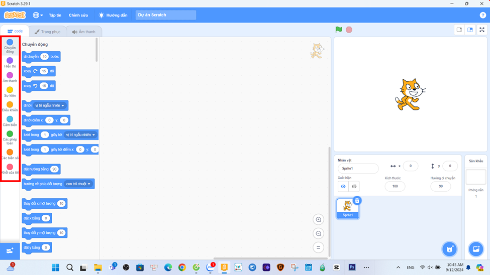 Scratch cho học sinh mới bắt đầu | CodeLearn