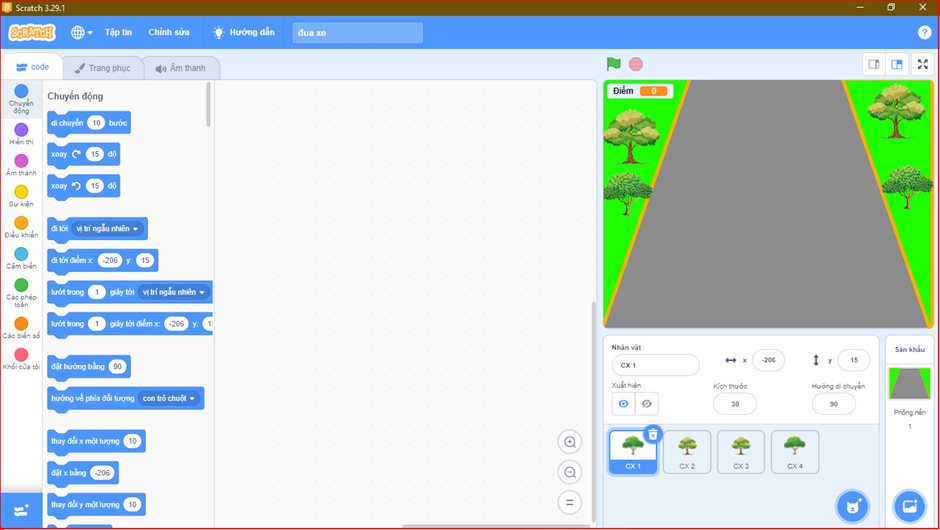 Scratch Nâng Cao | CodeLearn