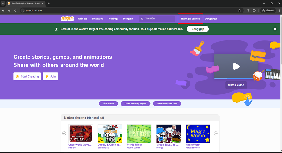 Scratch Nâng Cao | CodeLearn