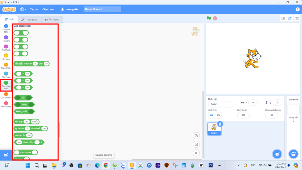 Scratch cho học sinh mới bắt đầu | CodeLearn