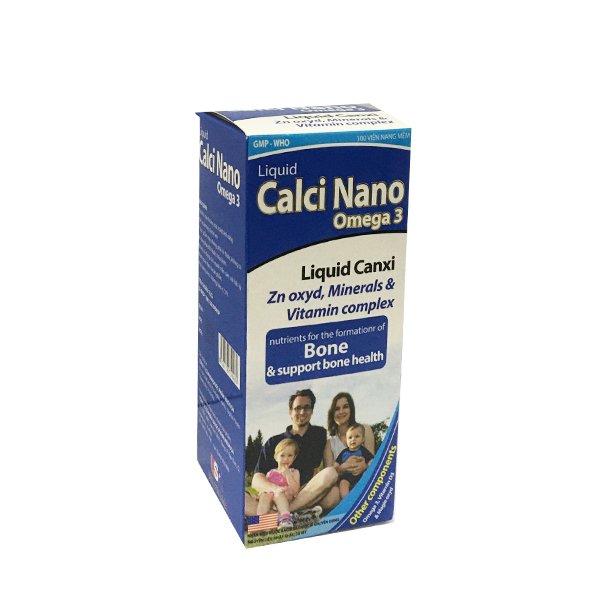 Calci Nano Omega 3 l 100 vi n nang USA