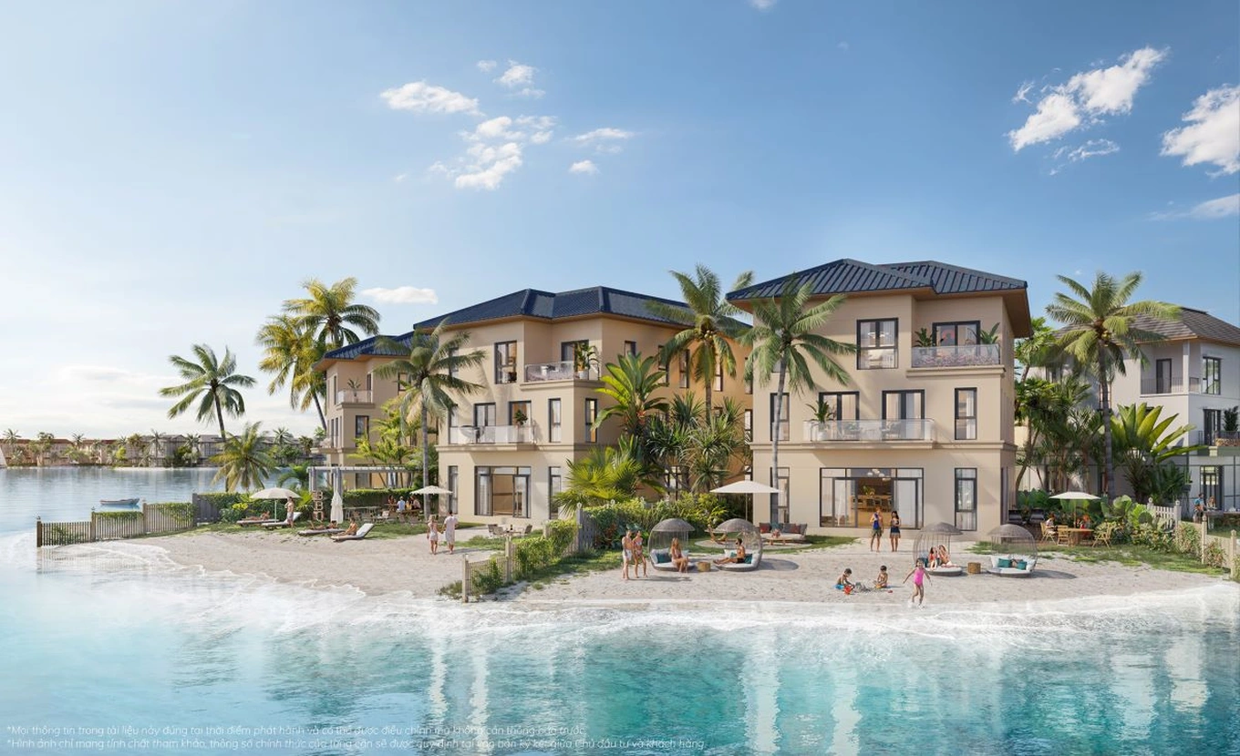 Không gian sống hòa quyện thiên nhiên sinh thái tại Vịnh Ngọc (Ảnh phối cảnh: Vinhomes)