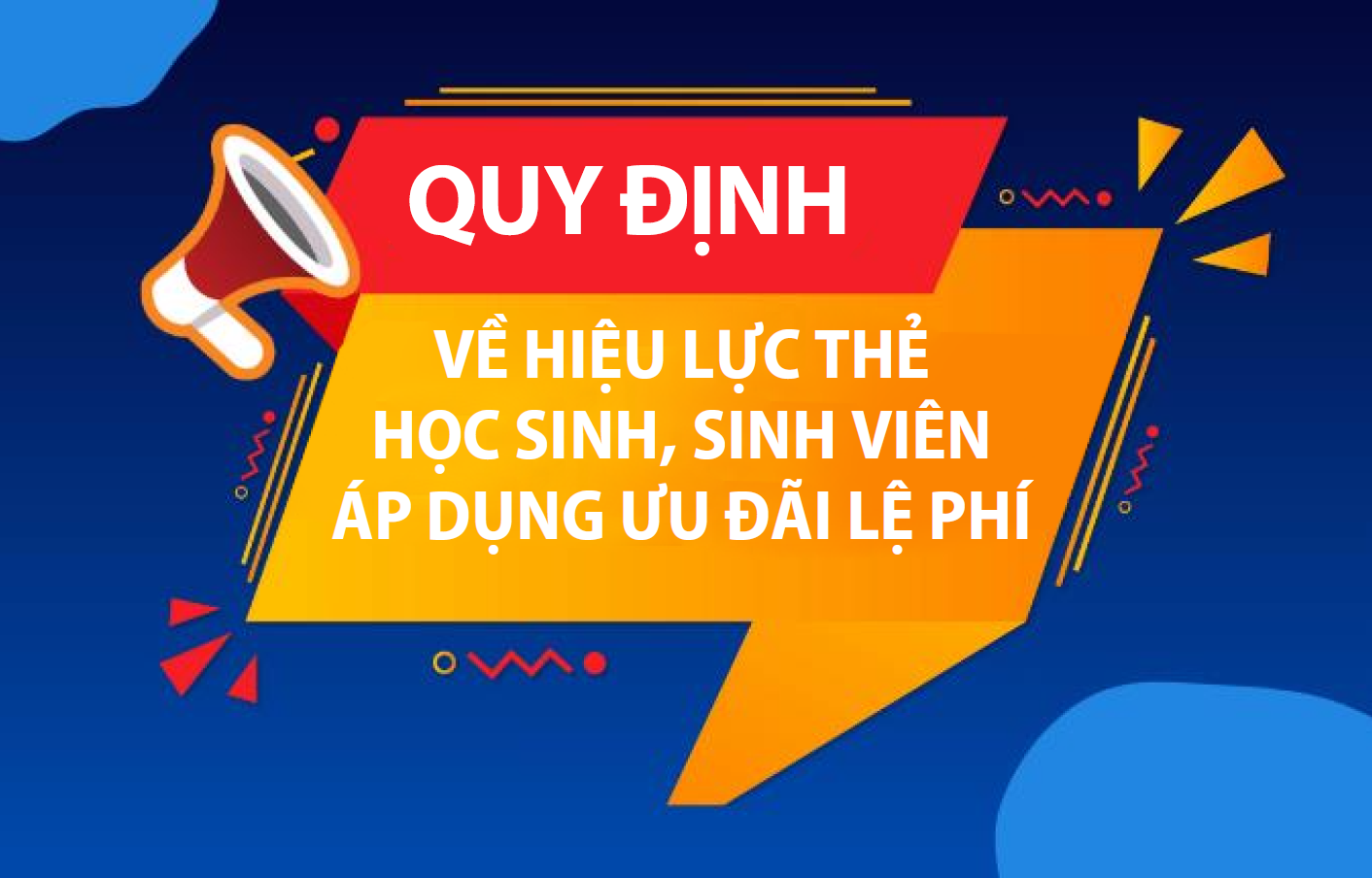 QUY ĐỊNH VÀ HƯỚNG DẪN VỀ HIỆU LỰC THẺ HSSV TRONG TRƯỜNG HỢP ÁP DỤNG ƯU ĐÃI LỆ PHÍ THI