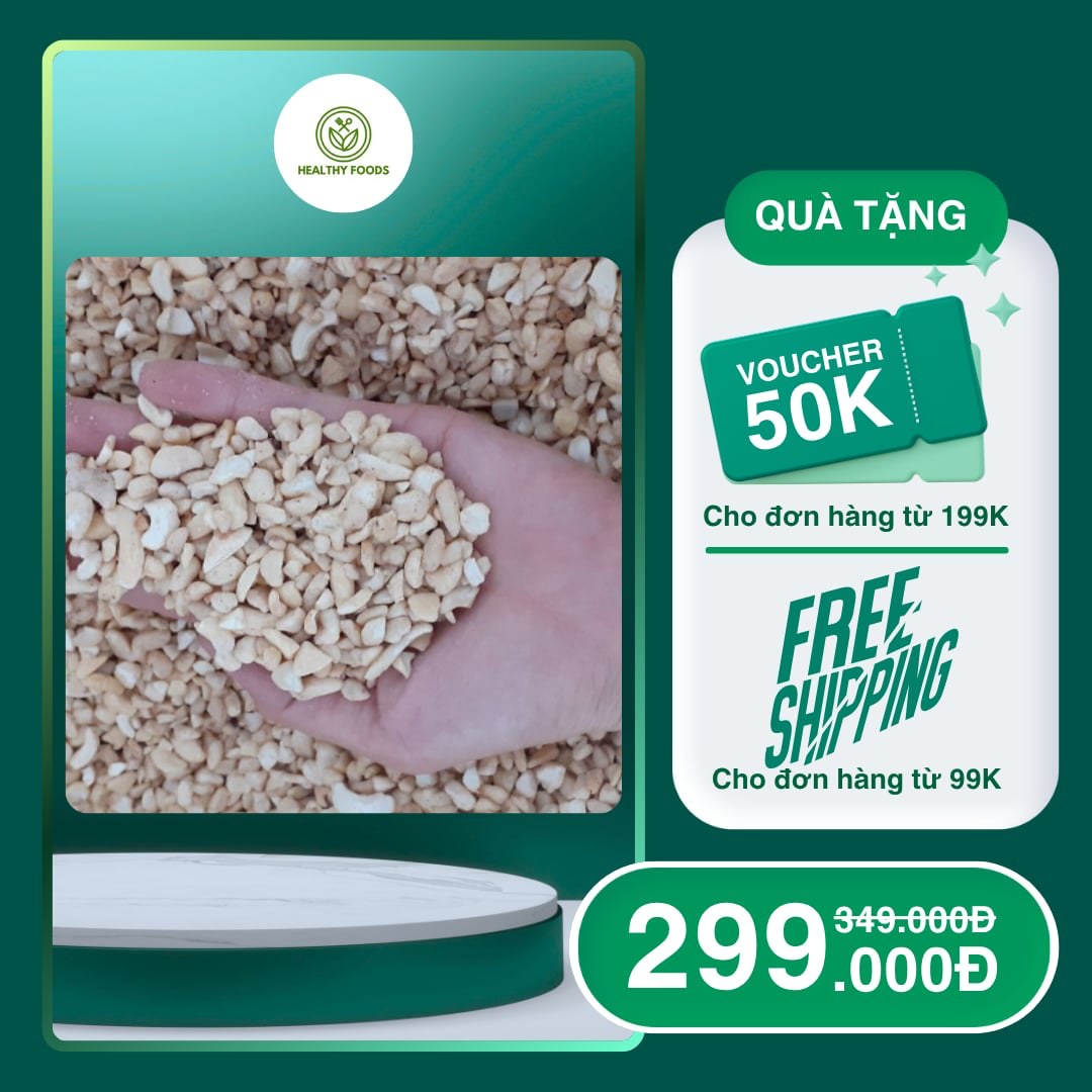 Nhân macca vụn